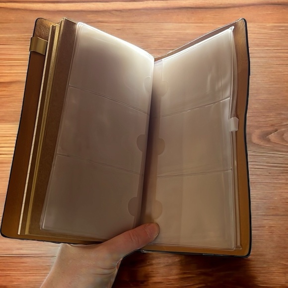 NIB Suede Navy Blue Nautical Multi Function Notebook Journal Travel Book - Picture 5 of 5